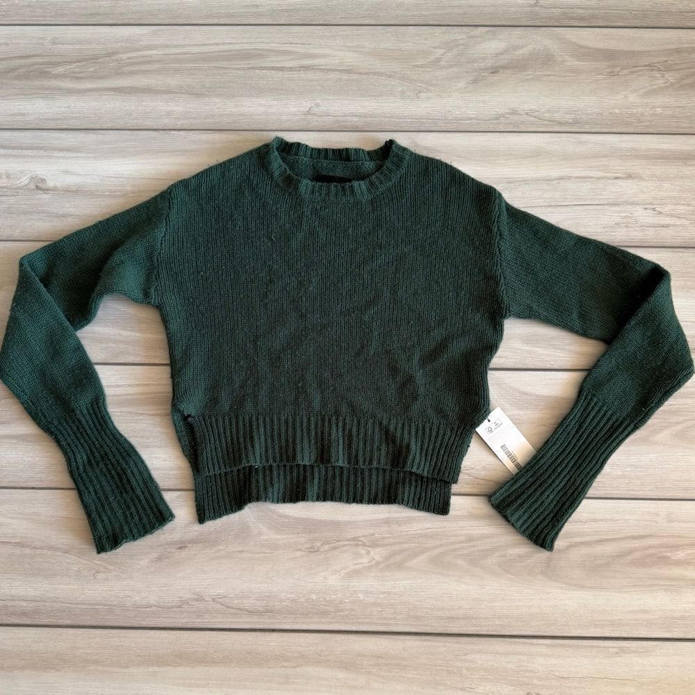 RtA Pullover Cashmere Sweater Green XS